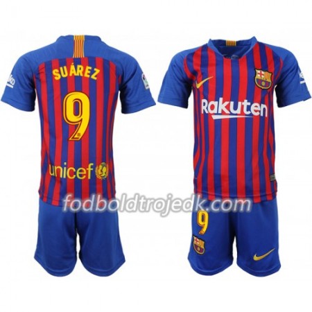 FC Barcelona Suarez 9 Børn Hjemme 2018/19 - Fodboldtrøjer(S/S) FC Barcelona Suarez 9 Børn Hjemme 2018/19 - Fodboldtrøjer(S/S)